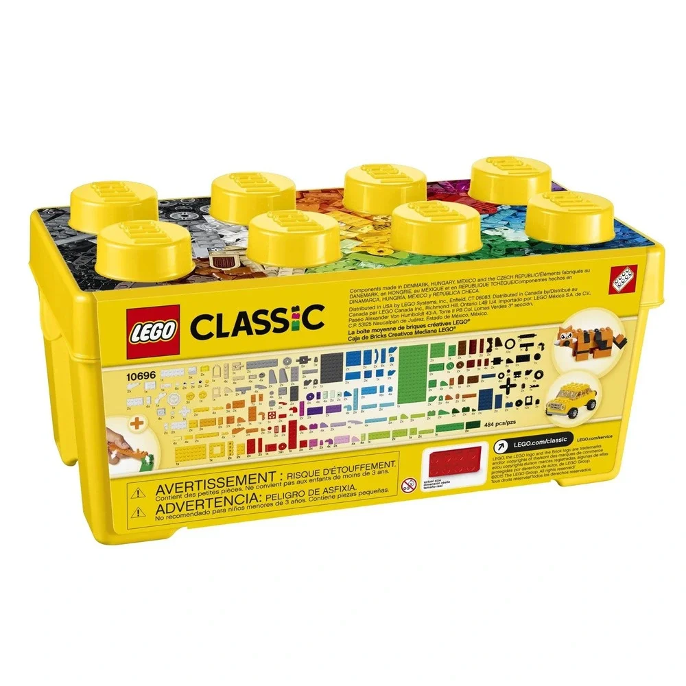 LEGO Classic Medium Creative Brick Box 10696 Building Set 484 Pieces‎ New